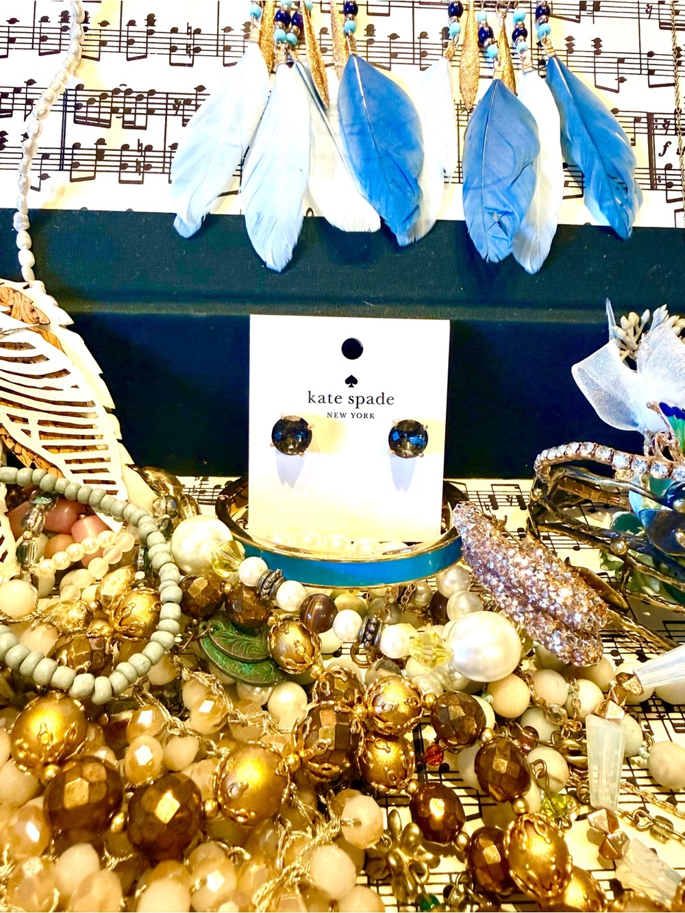 Whimsical Music Box Vintage Jewelry Bundle with Kate Spade Pieces 🧚🩷🧚🩷 - Picture 3 of 12